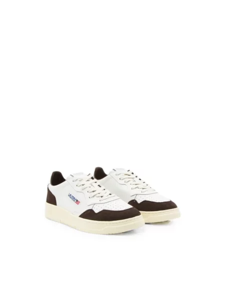 Sneakersy Autry skórzane białe
