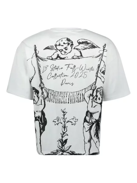 Tricou L8 Studio alb