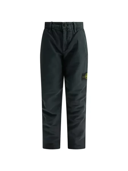 Spodnie dziecięce Stone Island zielone