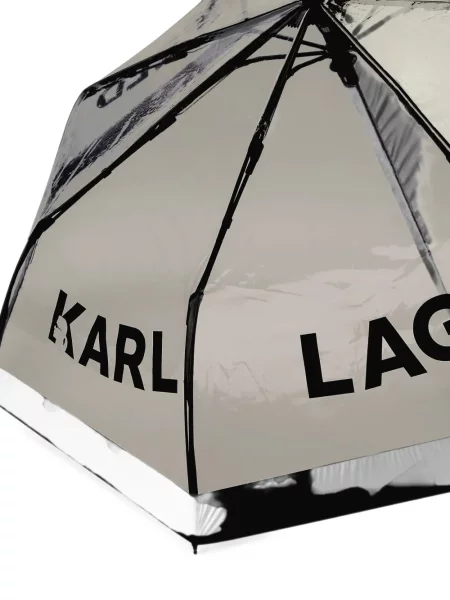 Ομπρέλα Karl Lagerfeld Jeans με σχέδιο λευκό
