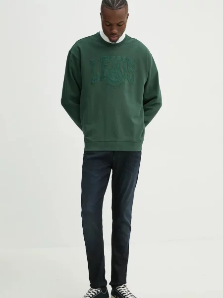Levi's bluza z nadrukiem zielony