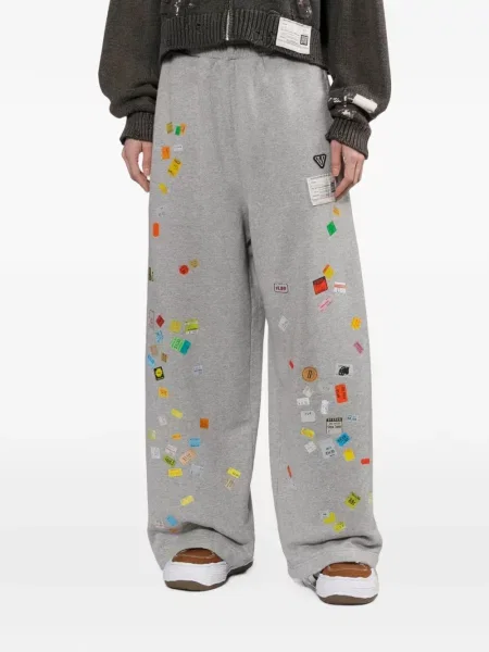 Pantaloni Maison Mihara Yasuhiro alergare gri