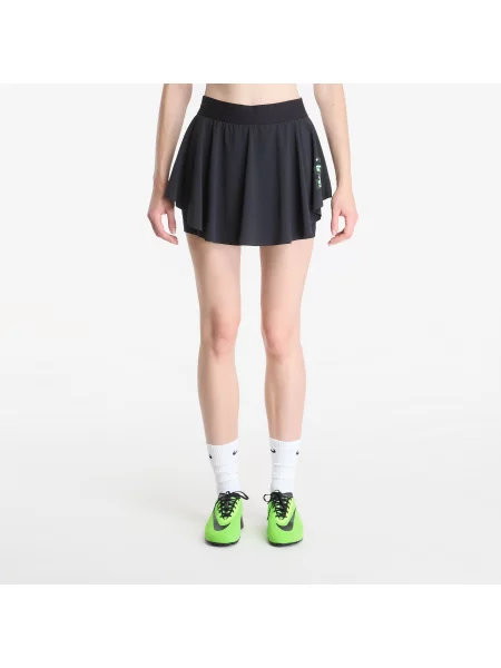 Sukně Nike Swift Dri-FIT Running Skort Black/ Black/ Reflective Silv M černé