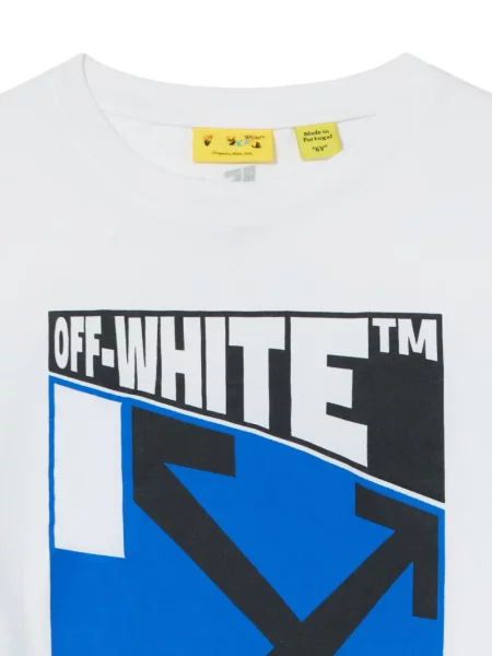 Koszulka dziecięca Off-white biała