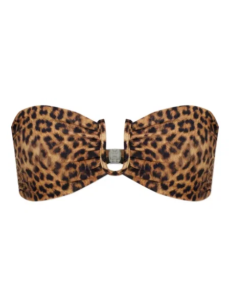 Bikini Melissa Odabash z nadrukiem brązowy