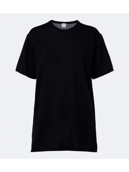 Tricou Toteme tricotate negru
