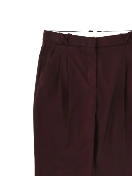 Plisuoti kelnės The Garment raudona