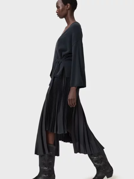 Платье Allsaints серое