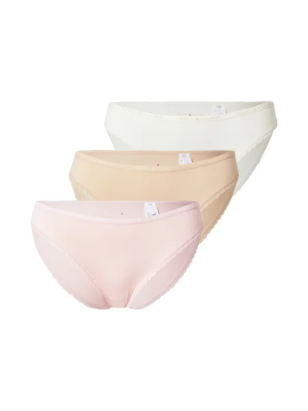 Čipkované nohavičky Tommy Hilfiger Underwear biela