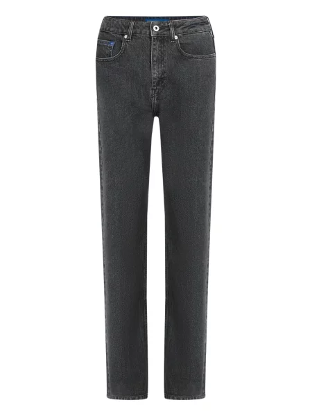 Blugi drepți Karl Lagerfeld Jeans negru