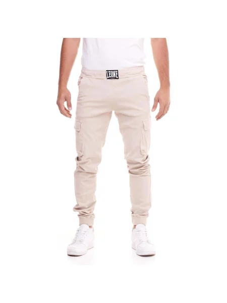 Jogger hlače Leone 1947 siva