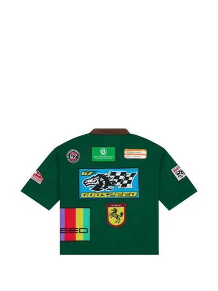 Tricou polo Godspeed verde