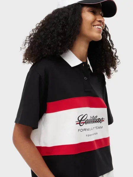 Поло Tommy Hilfiger чорне