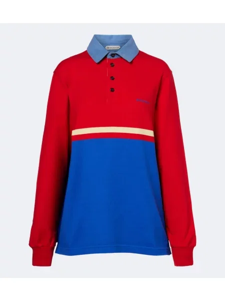 Tricou polo Jw Anderson din jerseu