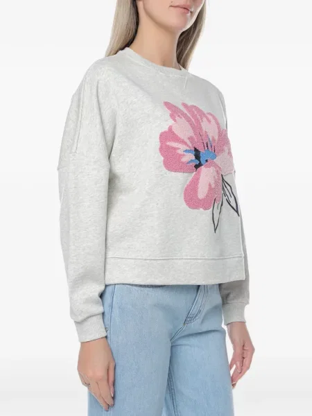 Hanorac Ted Baker cu model floral gri