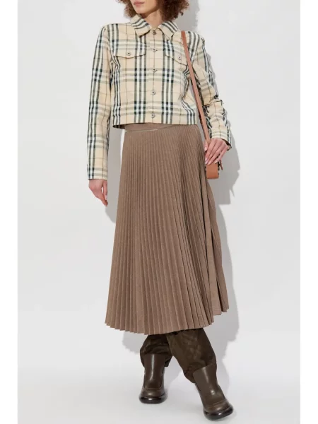Geacă Burberry în carouri