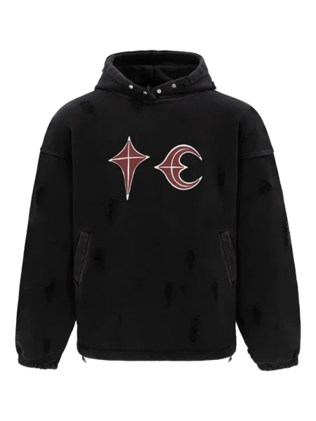 Hanorac cu glugă Thug Club negru