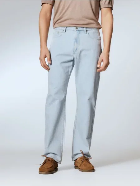 Reserved Blugi straight fit albastru