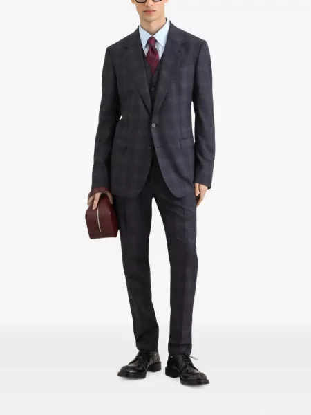 Cămașă Dolce & Gabbana din poplin albastru