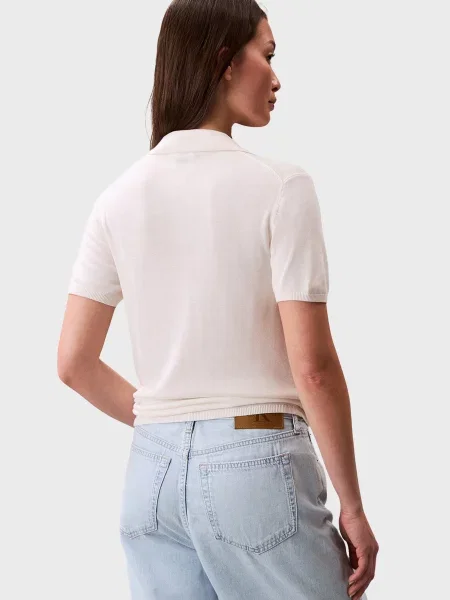 Поло Calvin Klein белое