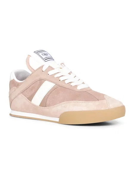 Sneakersy Chloe skórzane różowe