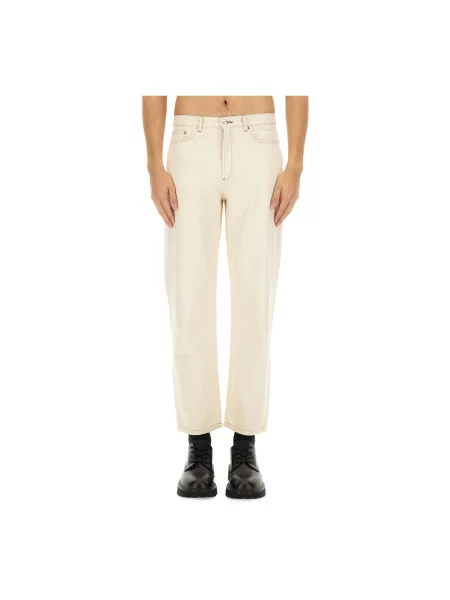 Jeansy A.p.c. beżowe