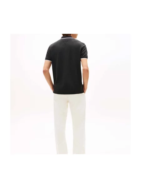 Tricou polo Tommy Hilfiger negru
