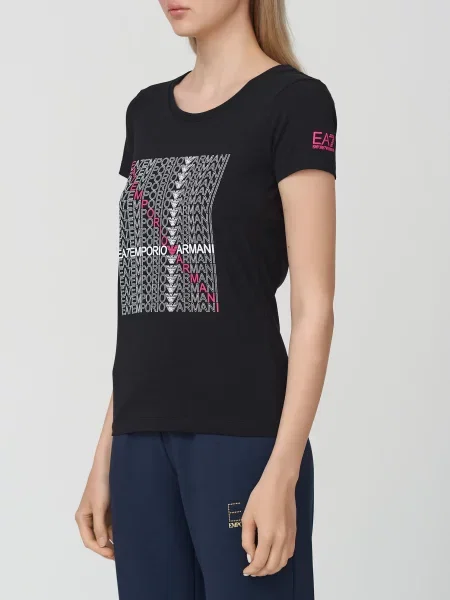 Футболка Ea7 Emporio Armani чорна