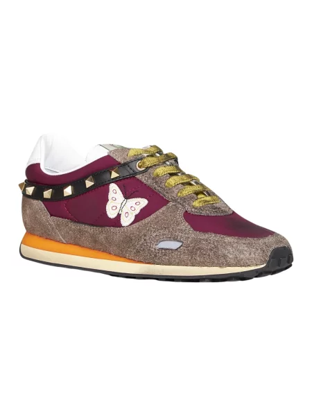Sneakersy Valentino Garavani brązowe