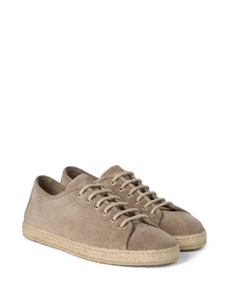 Sneakerși Brunello Cucinelli din piele de căprioară