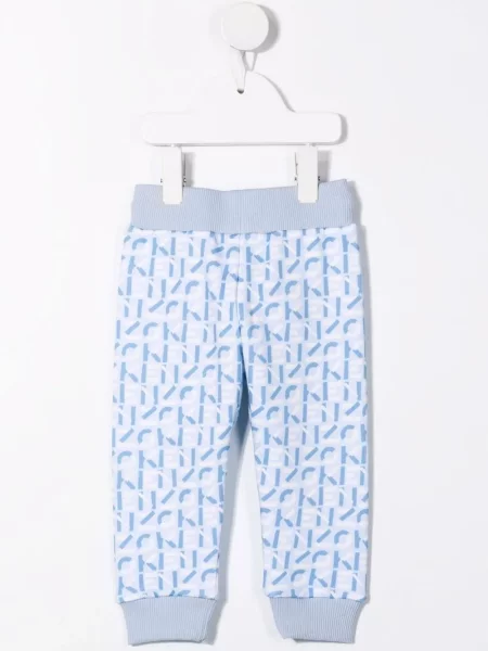 Legginsy dziecięce Kenzo niebieskie