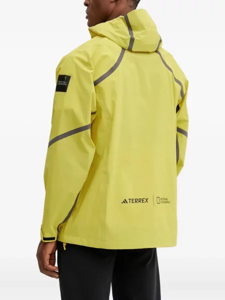 Маратонки Adidas Terrex с връзки на райета с дантела червено