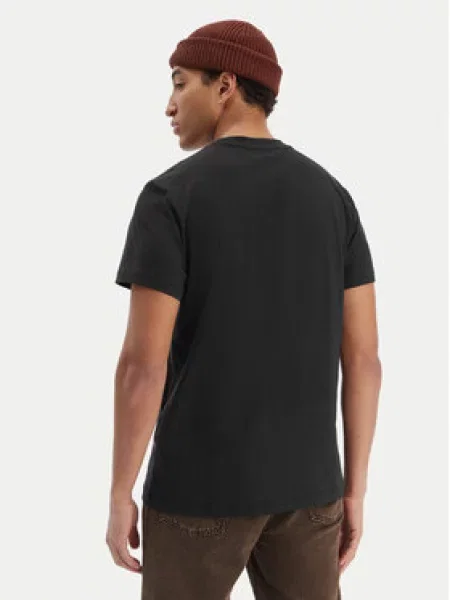 G-Star Raw Marškinėliai Text Chest juoda