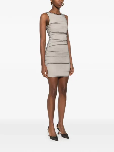 Rochie mini Patrizia Pepe din tul de costum