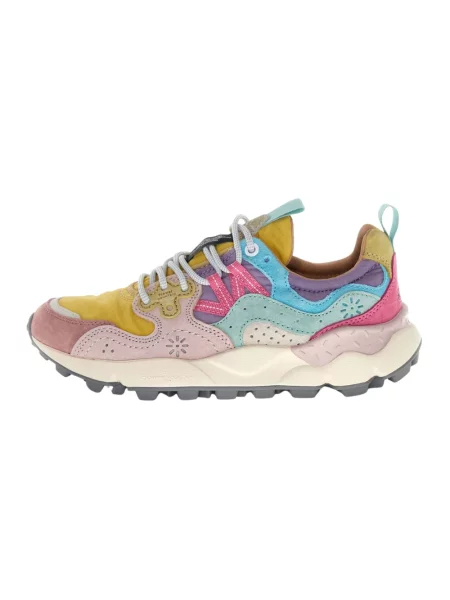 Sneakersy Flower Mountain zamszowe w kwiatki