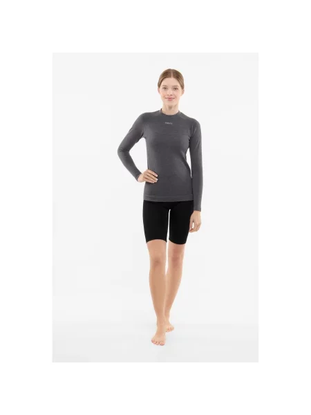 VIKING Bielizna Tende Lady Longsleeve PrimaLoft Cashmere zestaw XL szara
