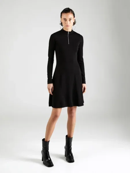 HUGO Rochie Nessira negru