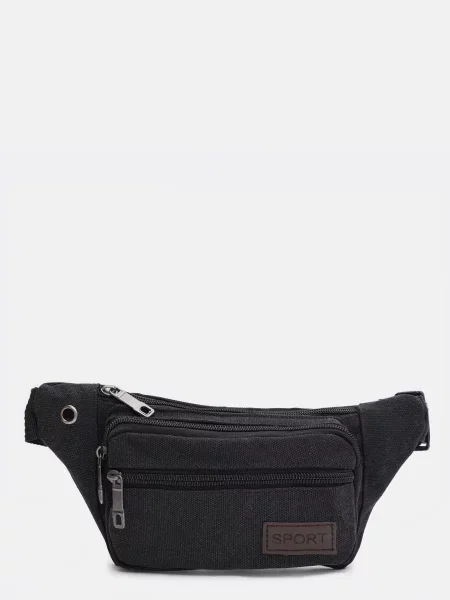 Поясная сумка Monsen черная
