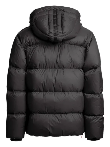 Geacă cu puf Parajumpers cu glugă negru