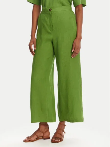 Marella Pantaloni culotte Silvana verde