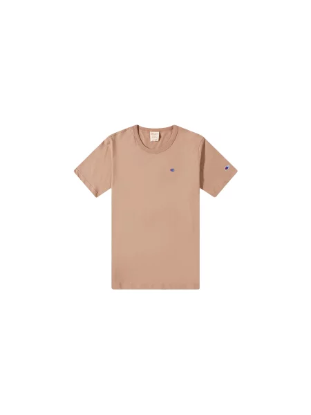 Champion Crewneck T-Shirt Mężczyźni Koszulki Champion Size: M różowy