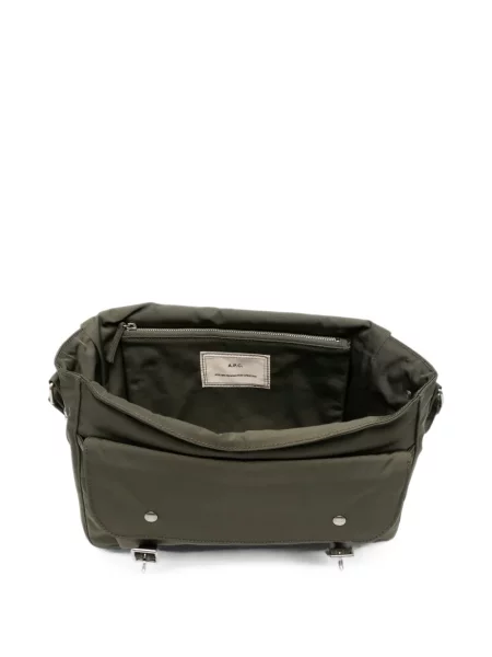 Crossbody taška A.p.c. zelená