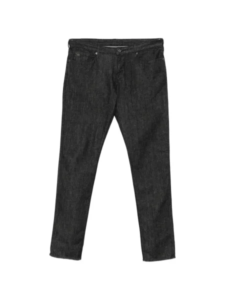 Blugi Emporio Armani cu autograf negru
