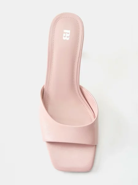 Pull&Bear Šľapky staroružová