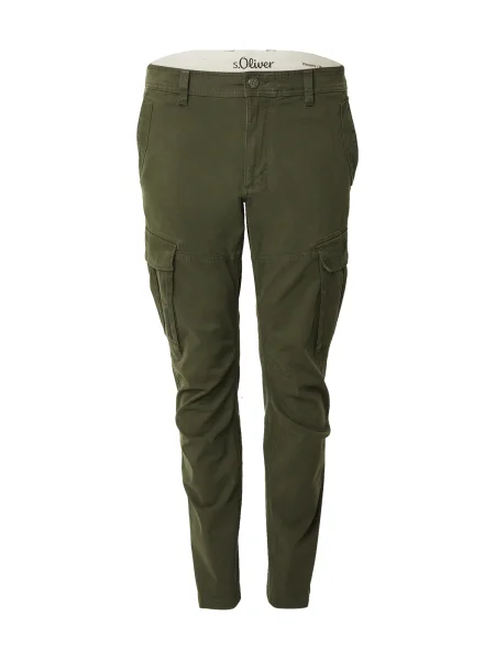 S.Oliver Pantaloni cu Phoenix pin verde
