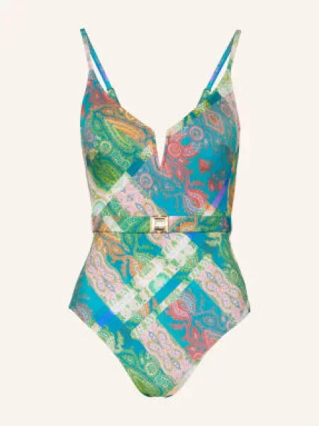 Maryan Mehlhorn Plavky Jacquard / růžová / zelená modrá