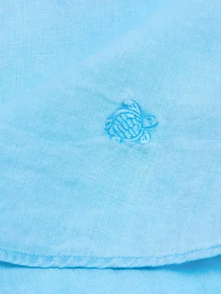 Krátká košile Vilebrequin modrá