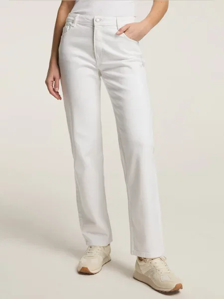 Прямі джинси DIVERSE Baleti бавовна/еластан білий