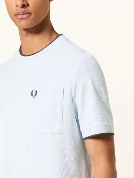 Fred Perry Tričko Z Piké tmavě / tmavě modrá