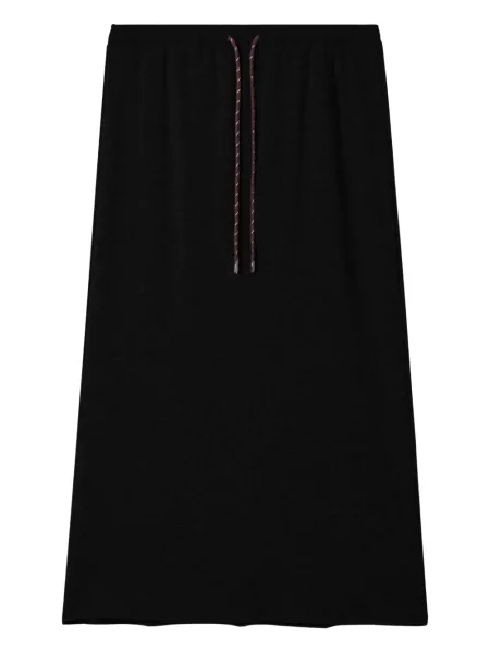 Spódnica midi Tout A Coup do kolan czarna